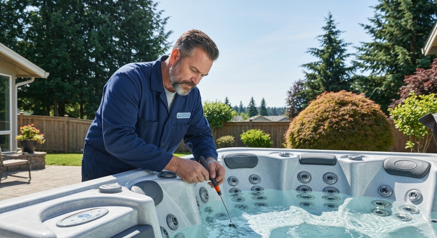 Hot tub repair in Medical Lake, Washington