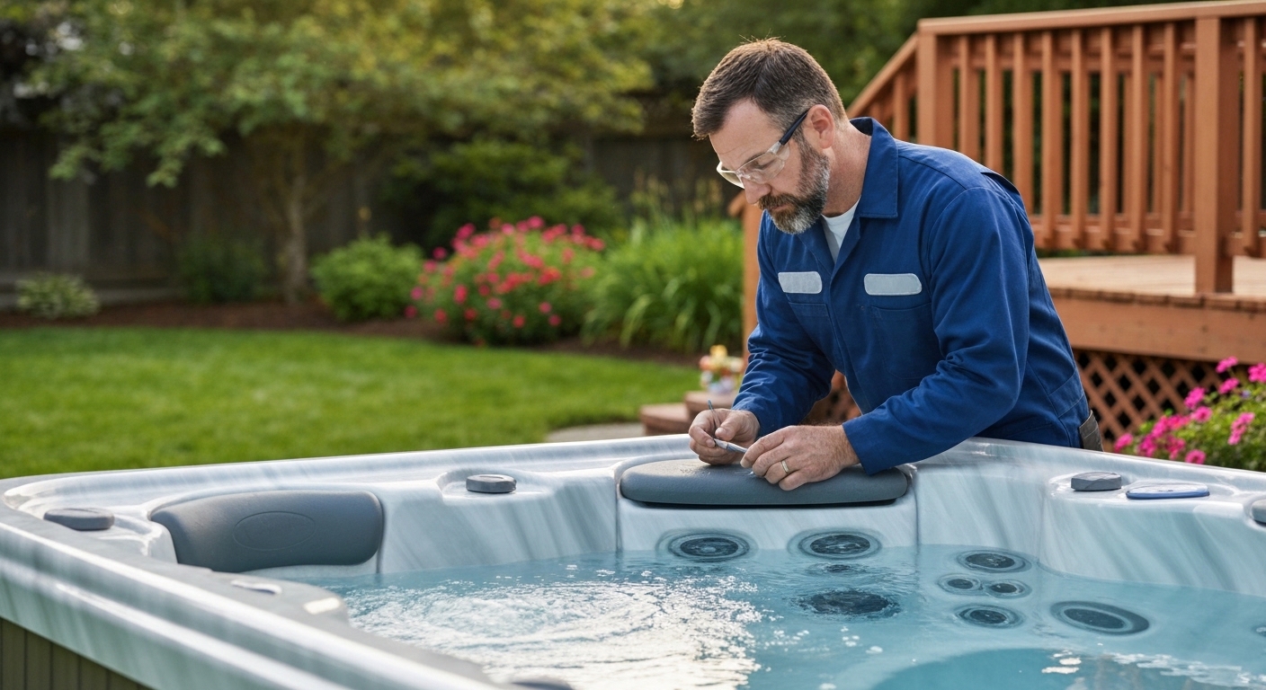 Hot tub repair in Post Falls, Washington